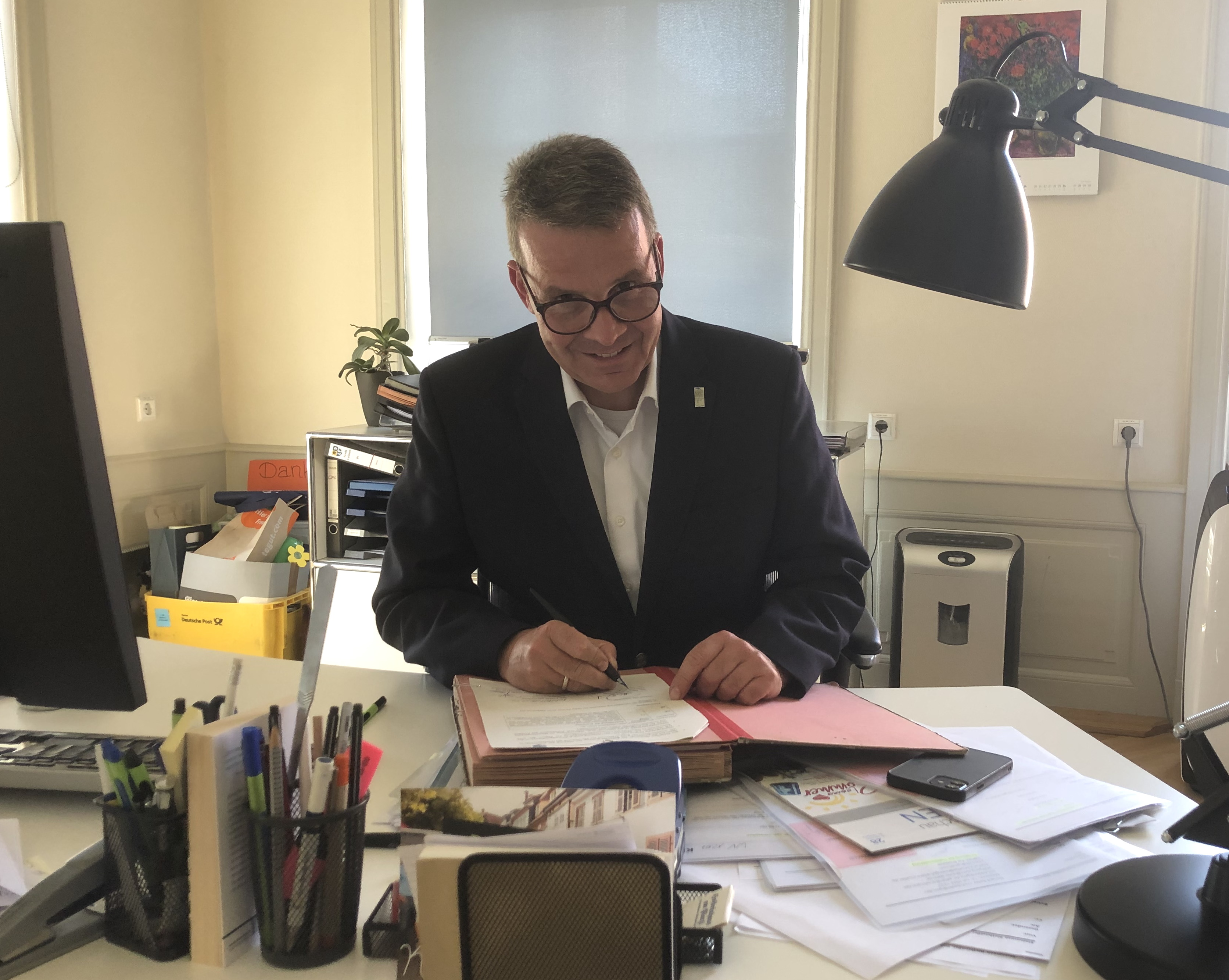  Am 18. Juli 2022 unterzeichnete Oberbürgermeister Hans D. Reinwald die Vereinbarung mit der Bodensee-Stiftung 