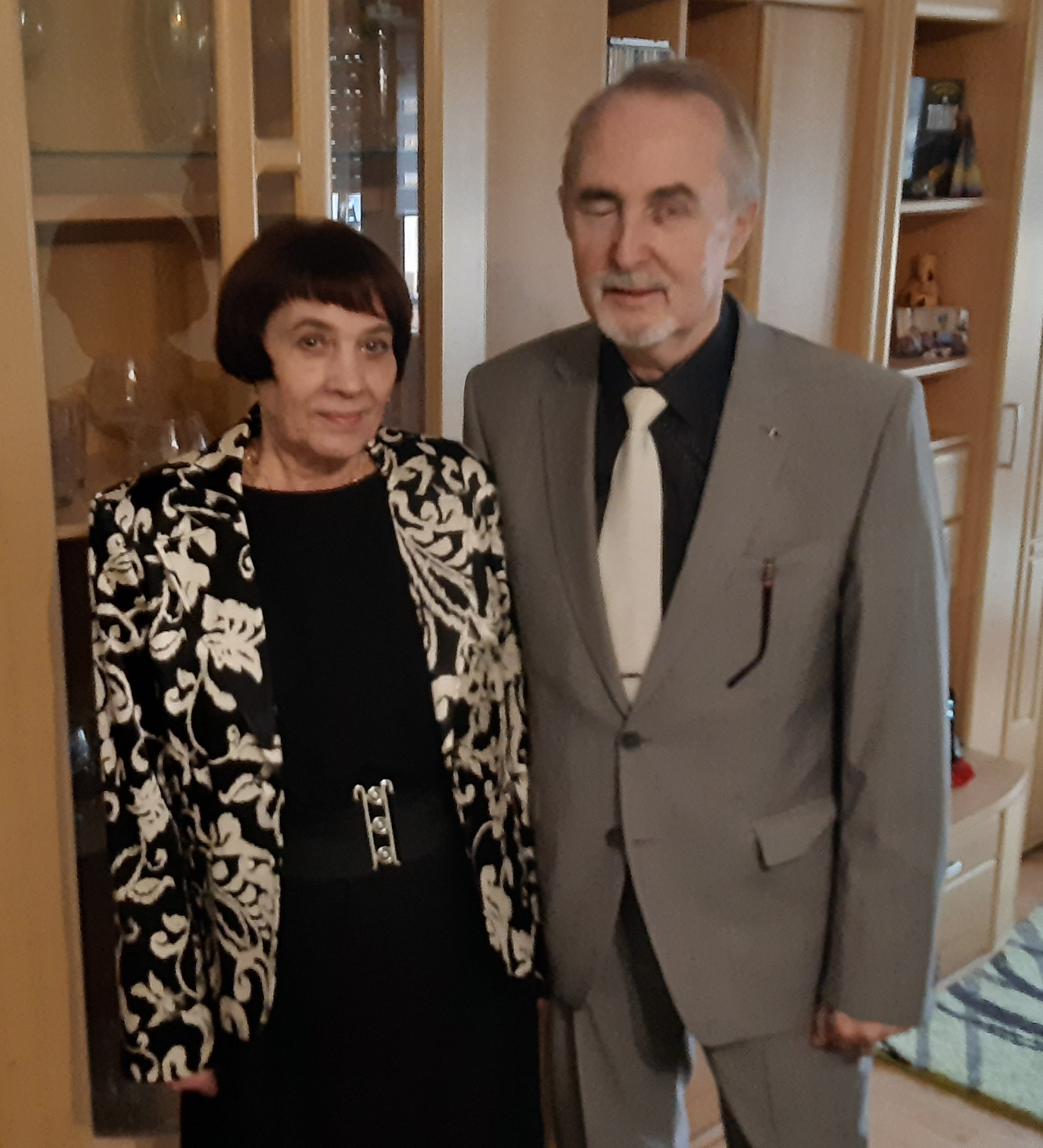  Foto: Die Jubilare Gerd Jörg Stieler und seine Frau Angelika Ingrid Stieler 