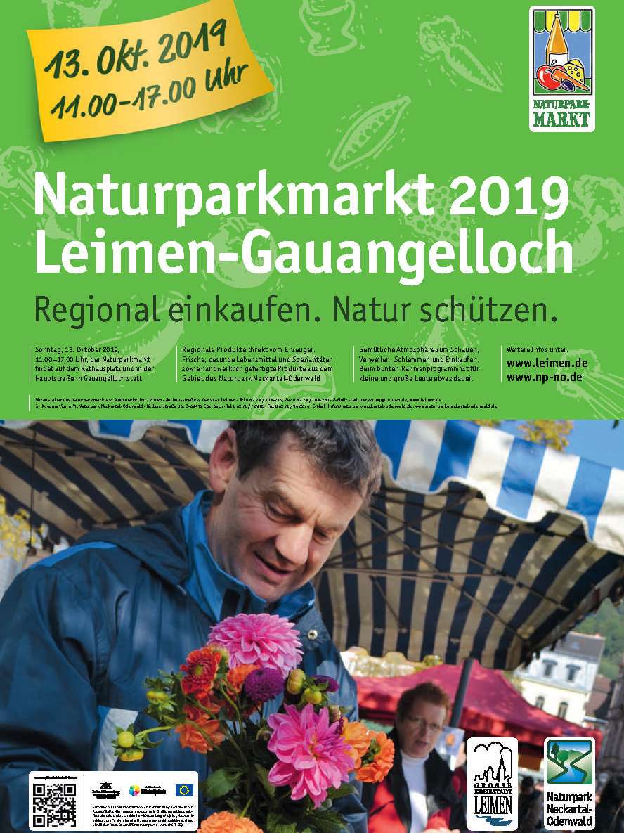  Am 13. Oktober Naturparkmarkt in Gauangelloch 