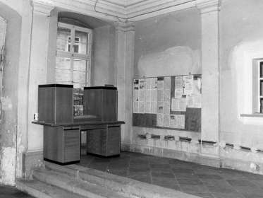  Das Foyer des Rathauses während des Umbaus 1979/1980 
